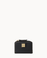 Pebble Grain Zip Credit Card Wallet 12