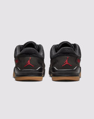 Jordan Flight Court Grade School Boys' "Black/Varsity Red/Gum Med Brown" Shoe