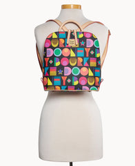 Art Deco Zip Pod Backpack