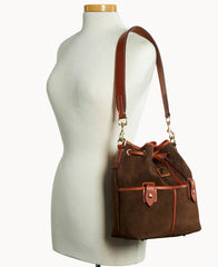 Suede Drawstring
