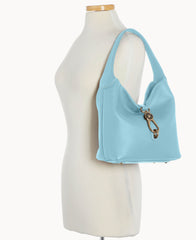 Pebble Grain Small Logo Lock Sac