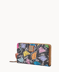 Kite Large Zip Around Wristlet