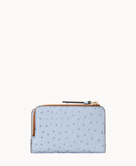 Ostrich Zip Credit Card Wallet 14