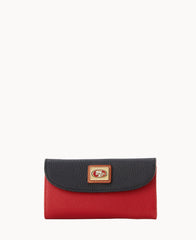 NFL 49ERS Continental Clutch