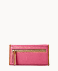 Pebble Grain Continental Clutch