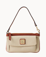 Pebble Grain Pocket Wristlet