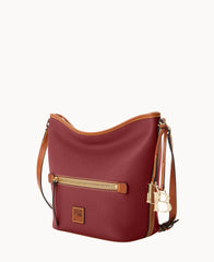 Pebble Grain Zip Sac