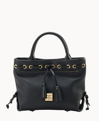 Pebble Grain Tassel Tote