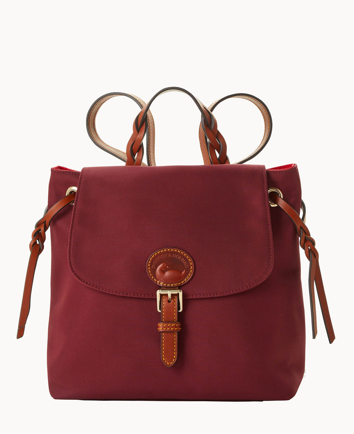 Nylon Flap Backpack
