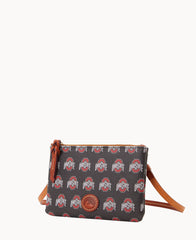 Collegiate Ohio State University Top Zip Crossbody
