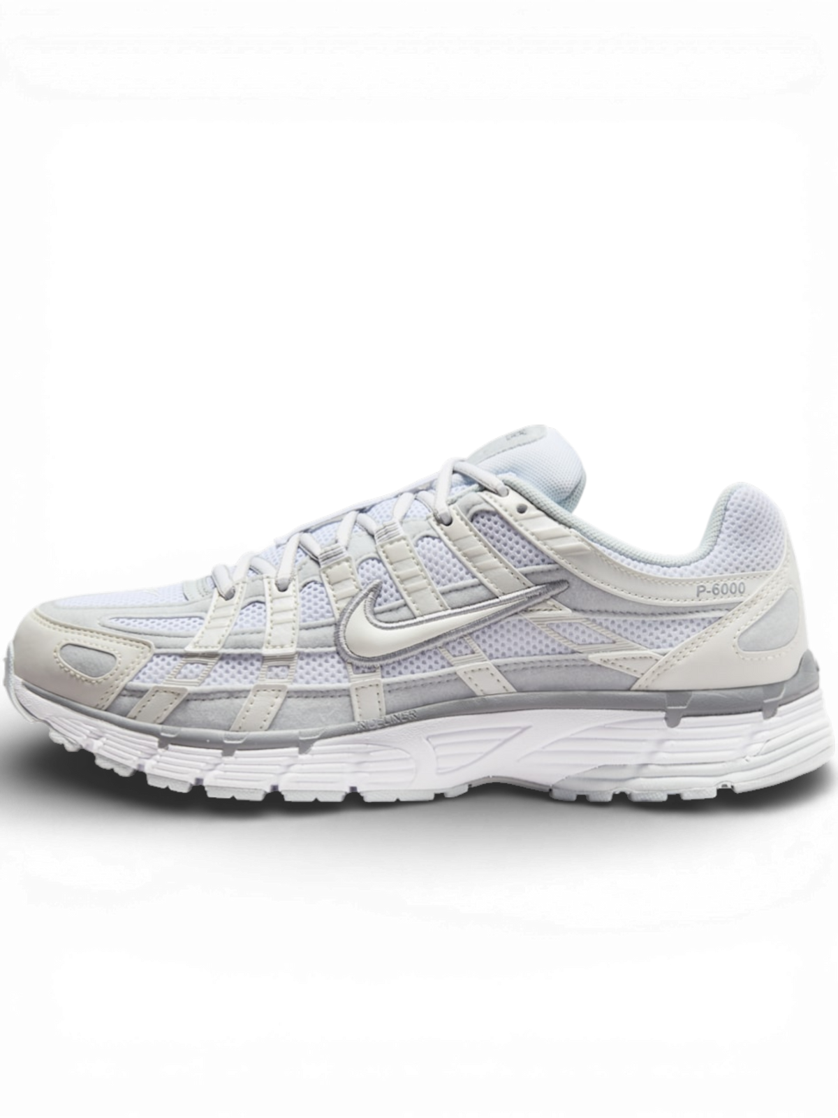 Nike P-6000 Triple White