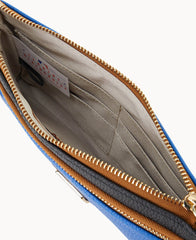 NFL Bills Double Zip Wristlet