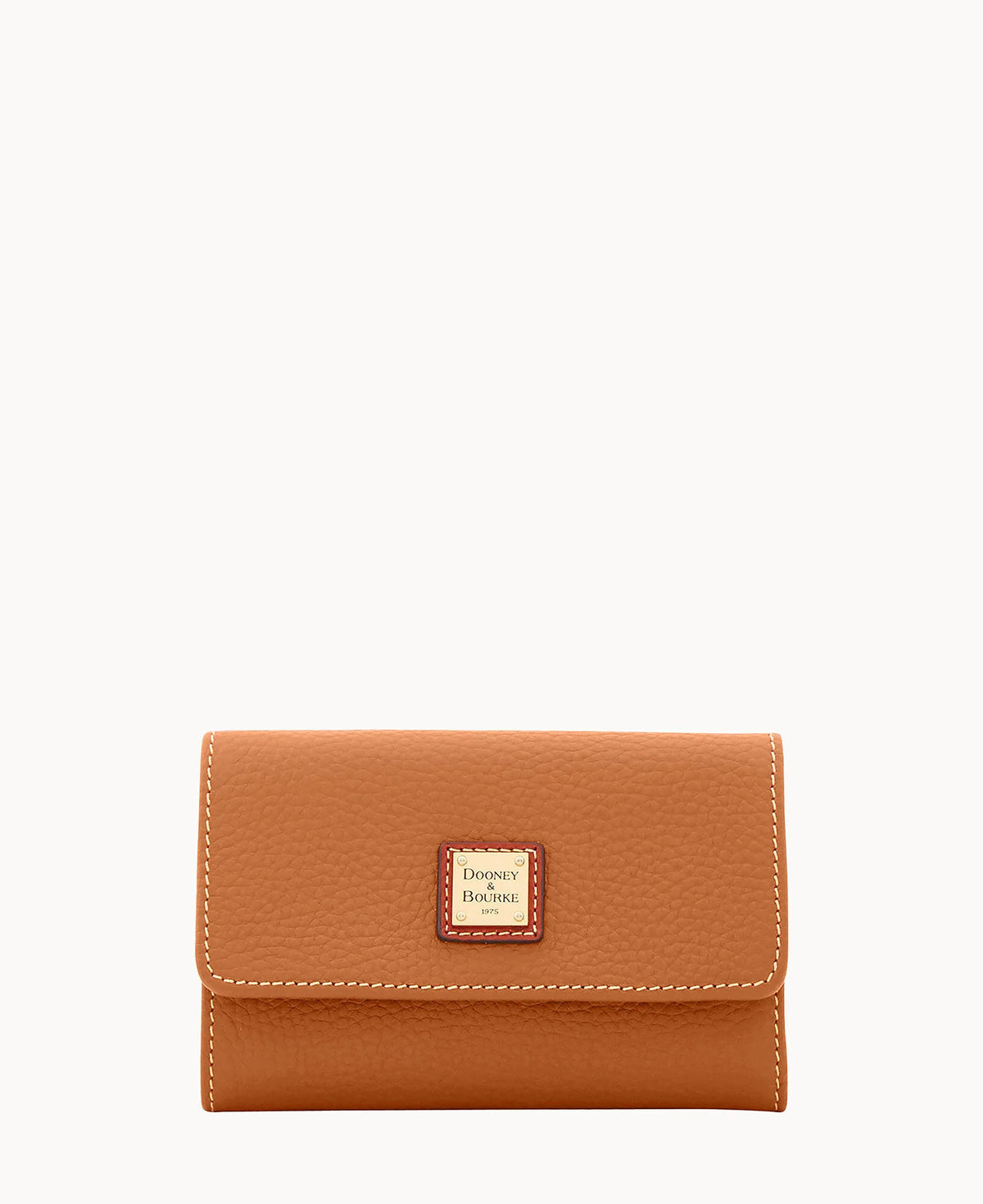 Pebble Grain Flap Wallet