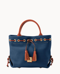 Pebble Grain Tassel Tote