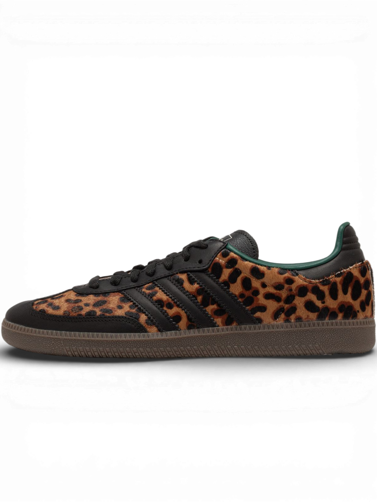 adidas Originals Women's Samba OG "Black Green Leopard"